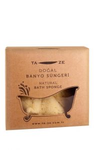 taze doğal banyo süngeri